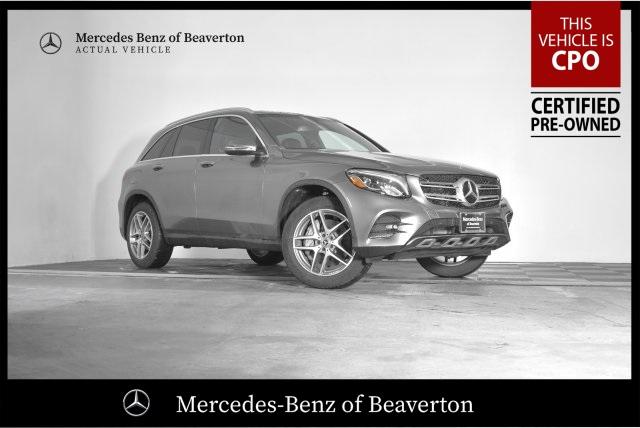 Certified Pre Owned 2019 Mercedes Benz Glc 300 Suv Rwd Sport Utility
